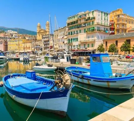 アパート Au Bord De San-Martino-di-Lota